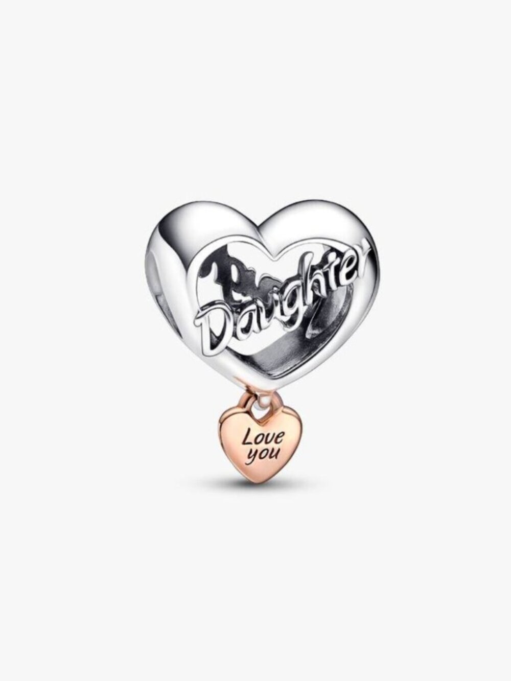 Pandora Love You Daughter Heart Charm
